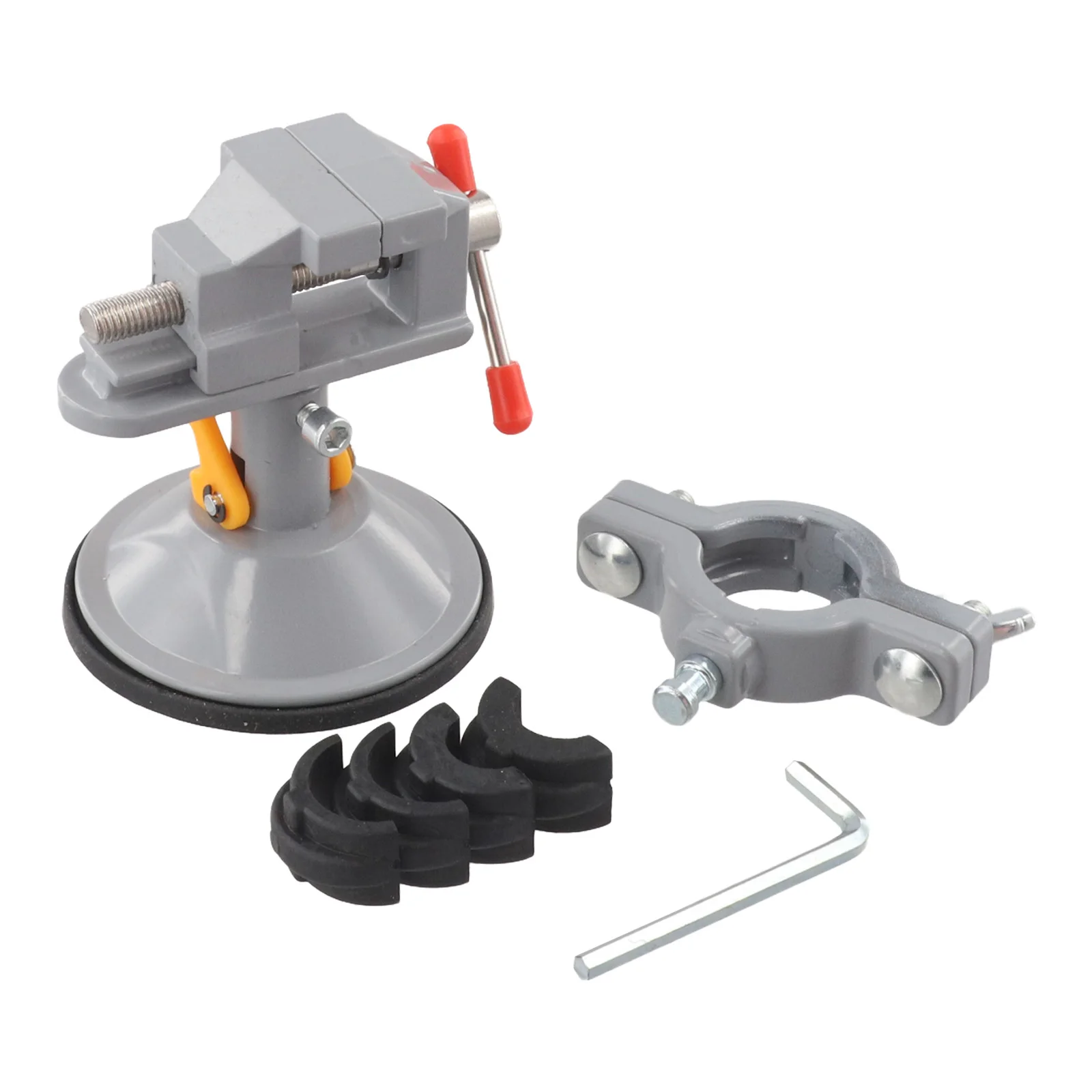 For DIY Projects 2.99x3.07x4.06in 360 Degree Rotatable Vise 360 Degree Rotatable Clamp Deep Thread Wire Designed For Drilling