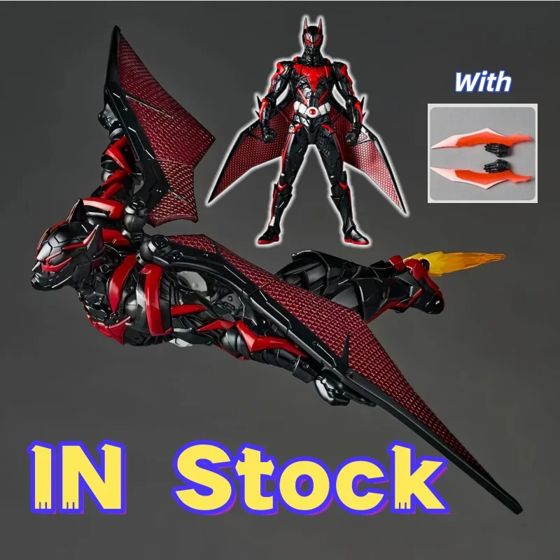 

Hot Kaiyodo Revoltech Yamaguchi Batman Beyond The Future Anime Action Figure Figurine Ko with A Bonus Item Model Statue Toys