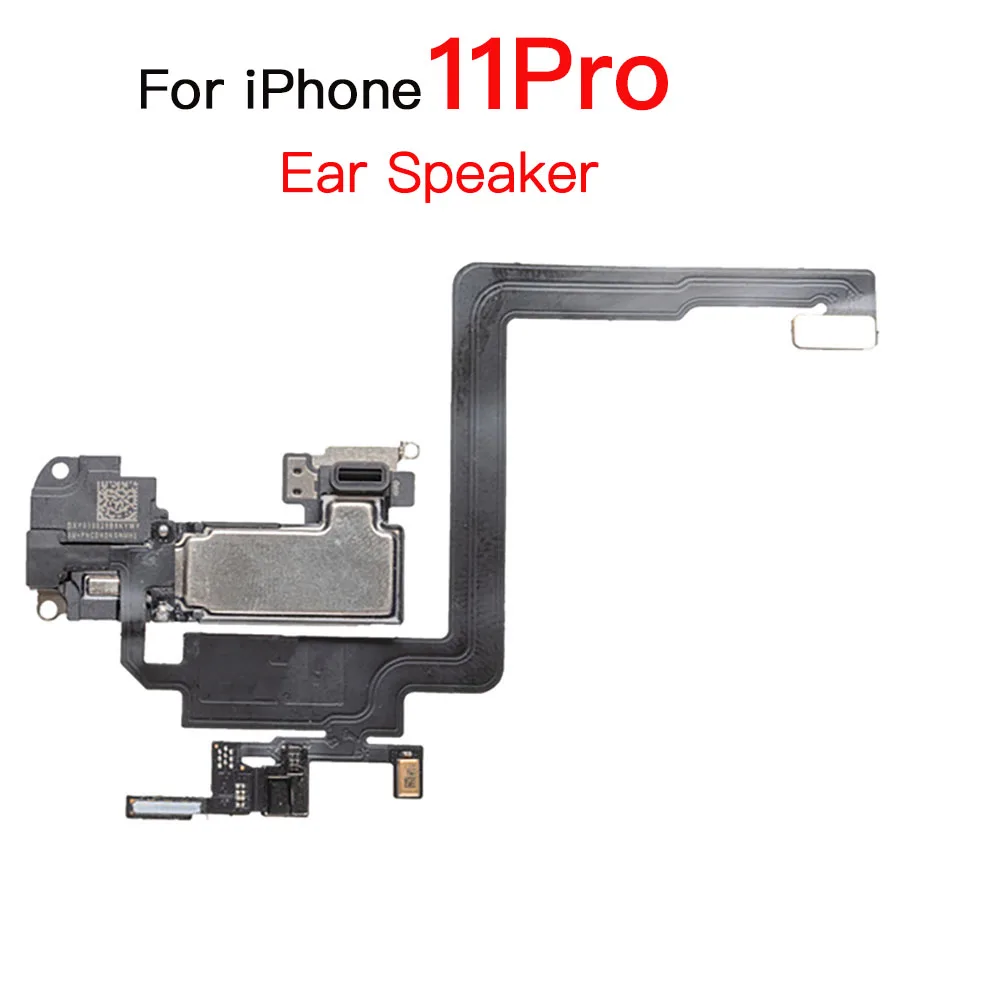 Front Camera With Flex Cable Replacement For iPhone 11 12 Mini Pro Max Ear Speaker Flex NO Face ID