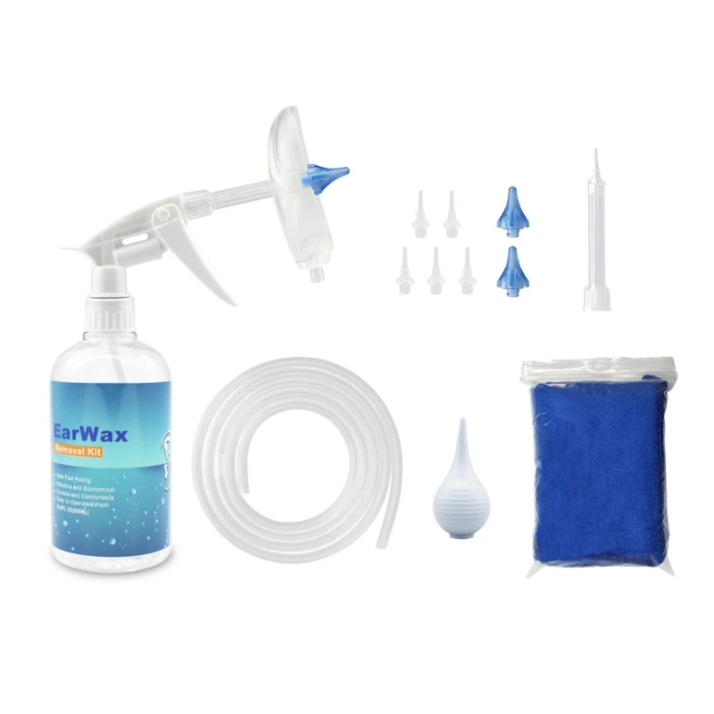 

Earwax Removal Earwax Cleaner System-Ear Wax Washer Irrigation Flushing-Kit Dropship