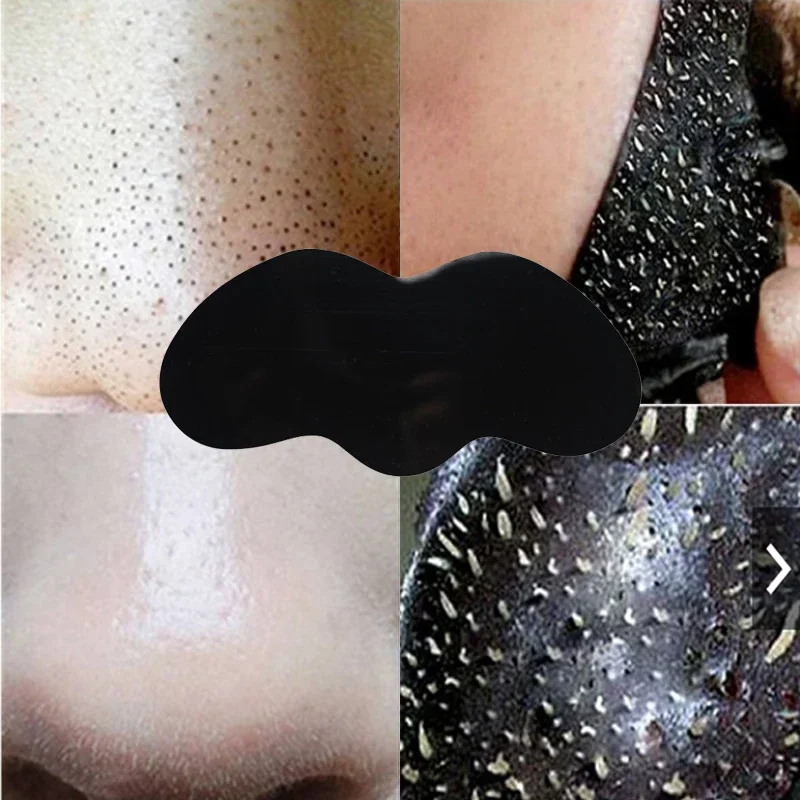 10-100PCS Blackhead Remover Mask Deep Cleansing Shrink Pore Acne Treatment Peel Off Skin Care Mask Nose Black Dots Pore Strips