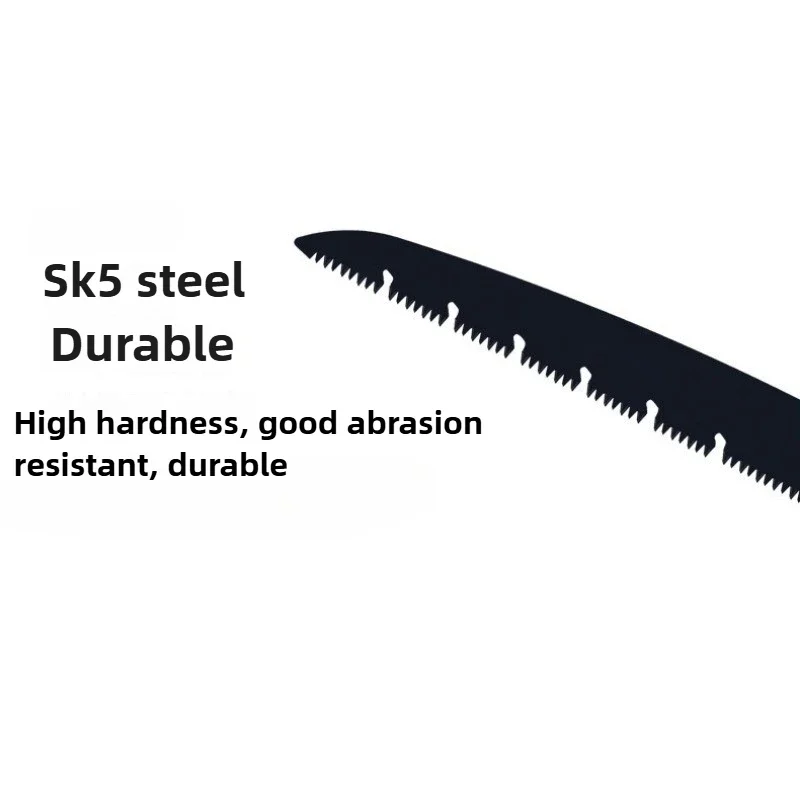 Woodworking Fast Folding Saw High Hardness Portable Multi-functional Mini Saw Sharp and Wear-resistant Professional Hand Tool