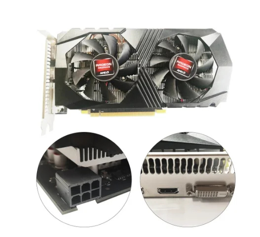 R9 370 4Gb Videokaart Amd Radeon R7 R9 370X 4Gb Grafische Screen Kaarten Gpu Desktop Pc Pci-E game Kaart Videokaart