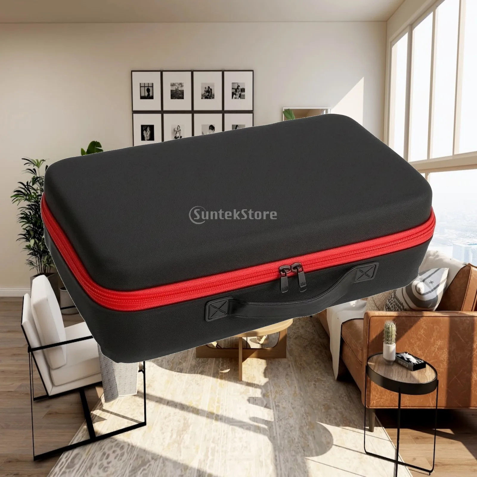 Portable Work Tool Storage Case Oxford Cloth Bag with Handle for Electrician Repair Kit Home Improvement Gear