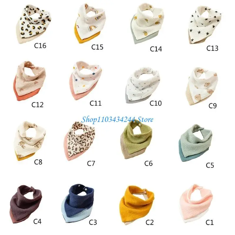 

Baby Bandana Drool Bibs for Boys & Girls Baby Bibs for Teething & Drooling Gift