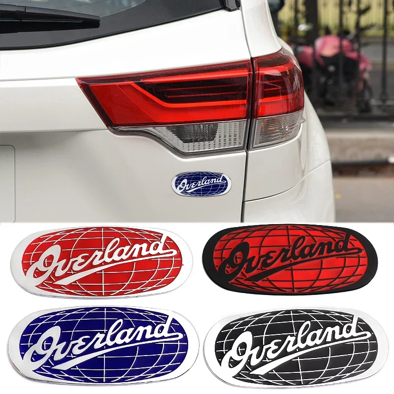 Explore The Earth Car Stickers Badge Emblem Tail Decal For Jeep KIA Lexus Land Rover Mazda Mitsubishi MG Nissan