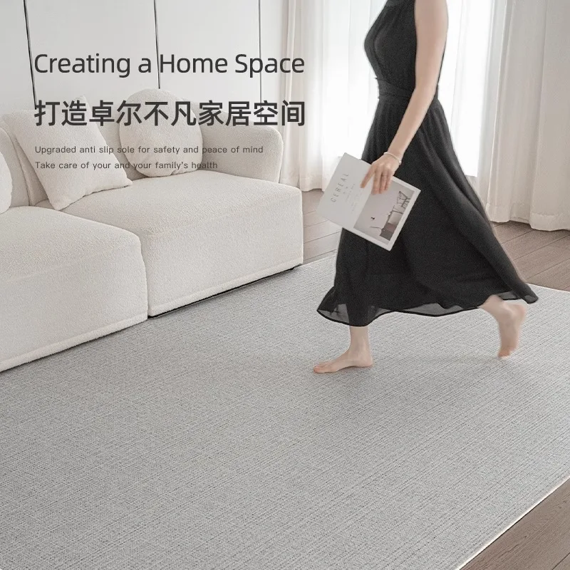 

Minimalism Living Room Carpet 2025 New Easy to Clean Home Rug for Bedroom Decoration Non-slip Coffee Table Mat Bedside Soft