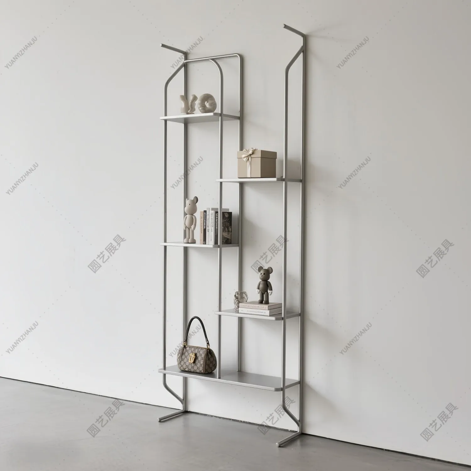 Stylish display racks, nail salon and cosmetics display cabinets, multi-layer storage , floor-standing product display rack