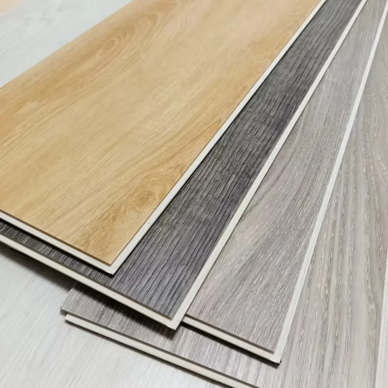 Luxury SPC Flooring 4mm PVC Vinyl Slats, Indoor  Installation, Suitable for Home Kitchens, Bathrooms, Gyms, Hospitals