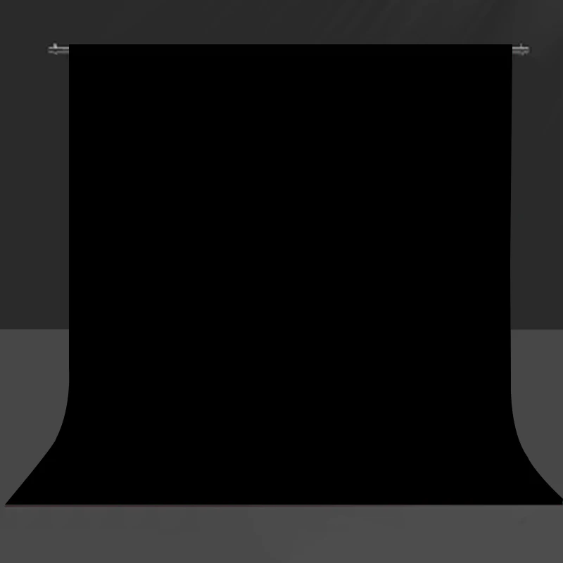 

Портативная черная фоновая ткань, которую можно сложить и очищать, специально разработанная для фоновой ткани для студийной фотографии.