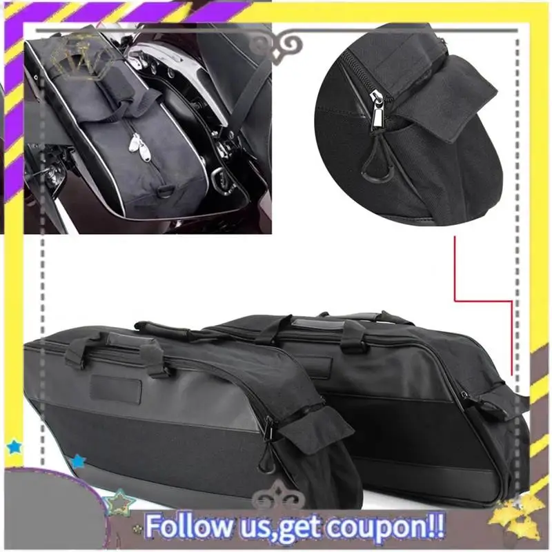 

ABXV-Saddlebag Luggage Liners Tour Pack Soft Liner Bags For Touring Electra Street Glide Road King 1993-2020