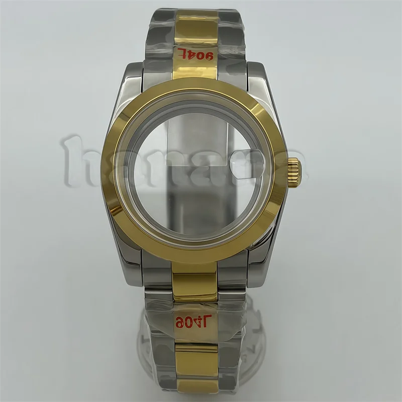 36/39mm angled bezel case is suitable for quartz ronda 515 NH34 NH35 NH36 PT5000 ETA 2824 Miyota 8215 movements Waterproof 10atm