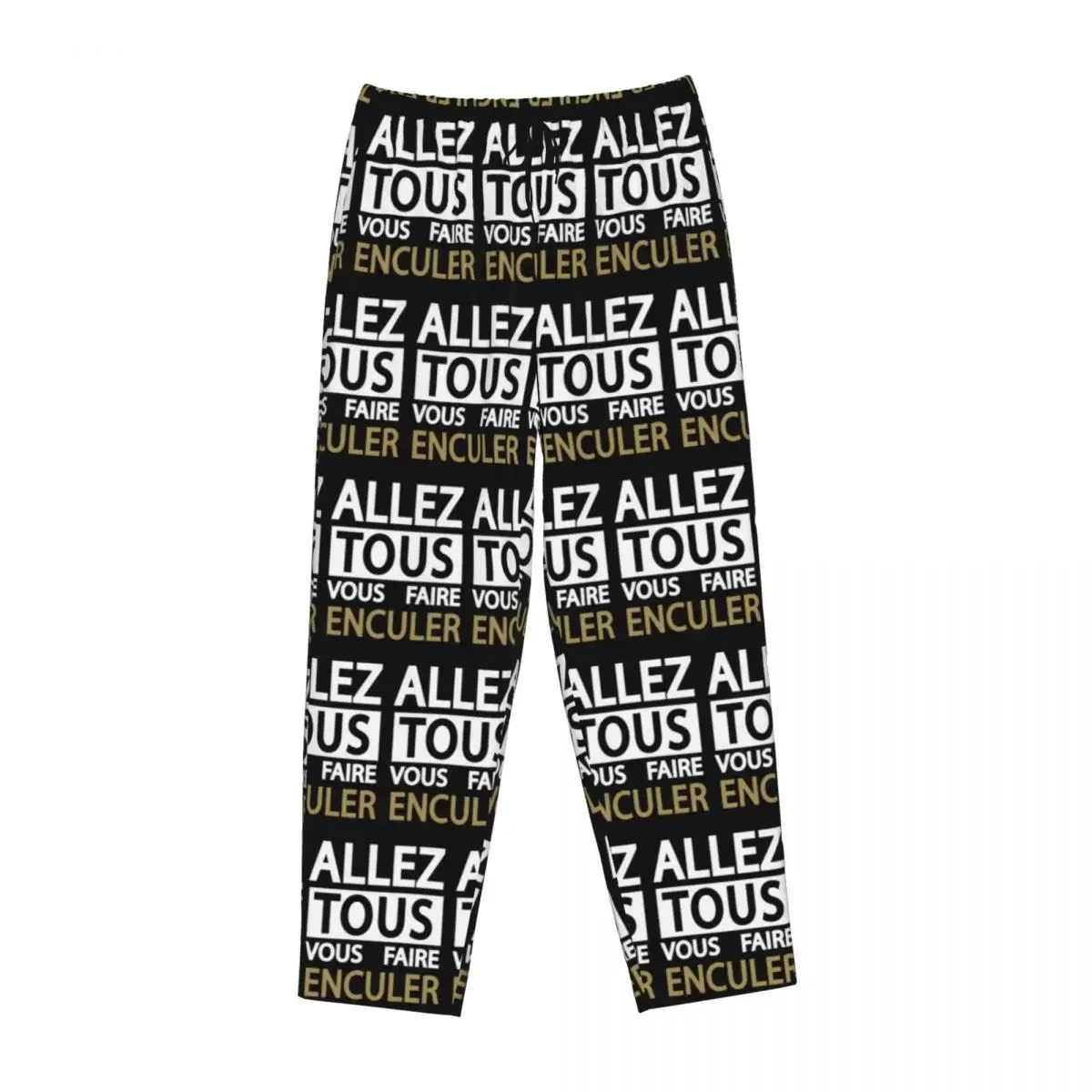 

Custom Jean Marie Bigard-ALLER TOUS VOUS FAIRE ENCULER Active Women Pajama Pants Lounge Sleep Sleepwear Bottoms with Pockets