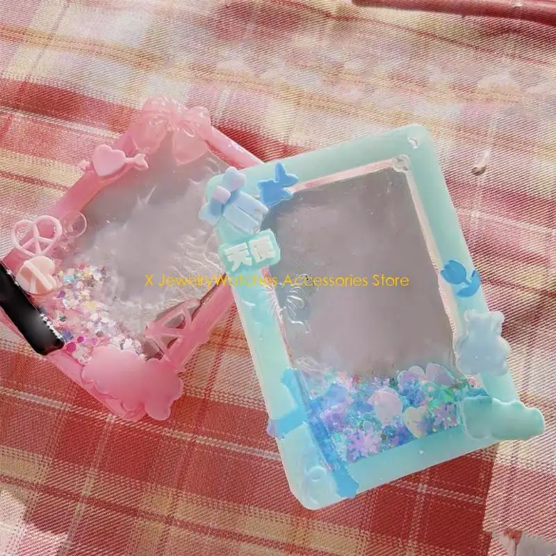 

31KD Picture Frame Resin Shaker Silicone Molds for DIY Craft Keychain Decor