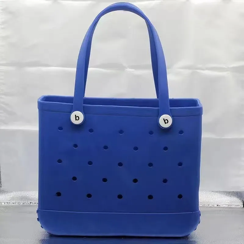 XL Jelly Strandtassen Zomer EVA Waterdicht Extra Grote Picknick Opbergmand Mode Vrouwen Winkelen Handtas Rubberen Strandtas Cadeau