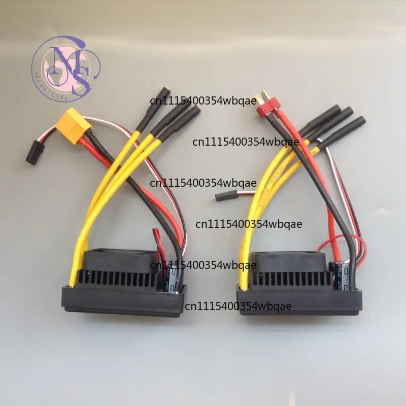 70A Brushless ESC Air Cooled Bidirectional, 2S-6S for RC Boat Car Underwater Thruster