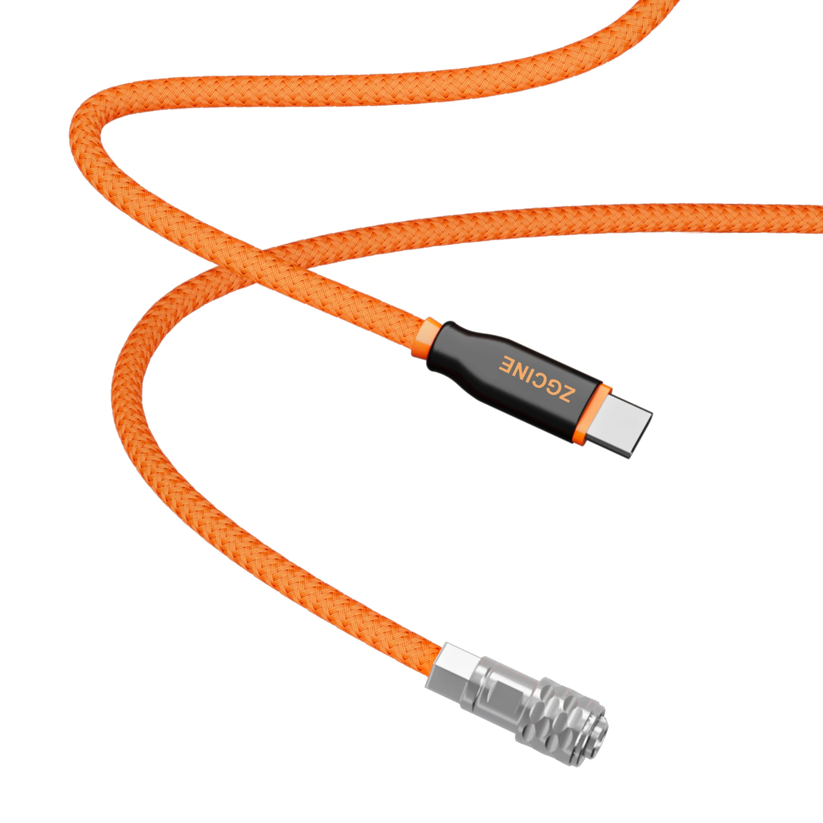 ZGCINE USB-C PD to BMPCC Power Cable(braided wire）,USB-C PD input,Continuous power supply for video recording or live broadcast