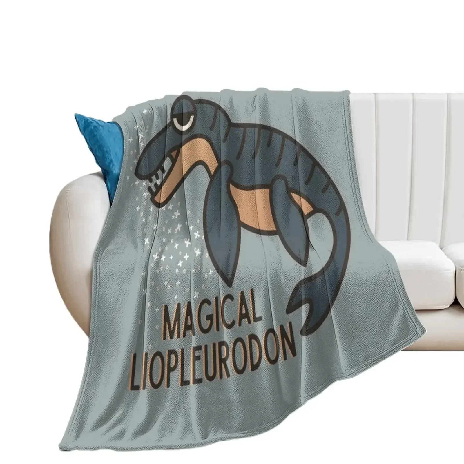 

Magical Liopleurodon // Charlie The Unicorn Throw Blanket manga christmas gifts Custom Flannels Blankets