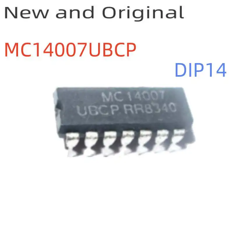 

Mc14007Ubcp Dip14 Dual Complementary Pair Plus Inverter