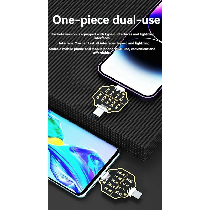 N11R- Non-Removal Mobile Phone Tail Plug Test Board Tail Insertion Tester For Iphone Type-C Phone Fast Charging Detection Tool