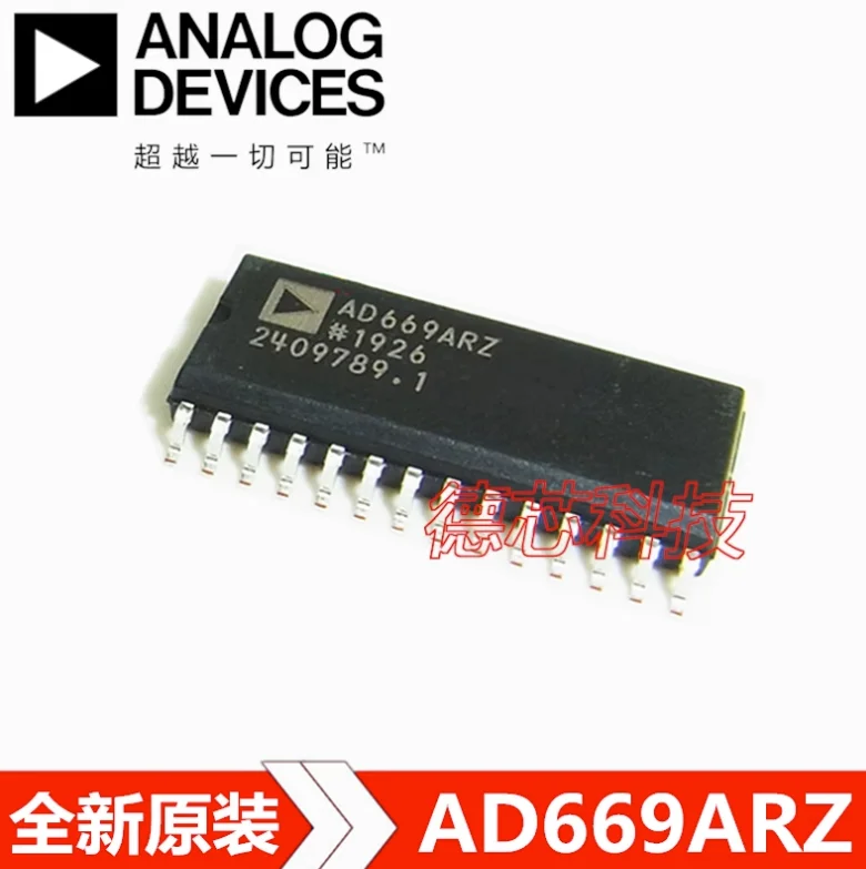 1pcs /LOT   New Origin  AD669ARZ AD669AR AD669  SOP28  Digital to analog converter  DAC   Chip IC New Original