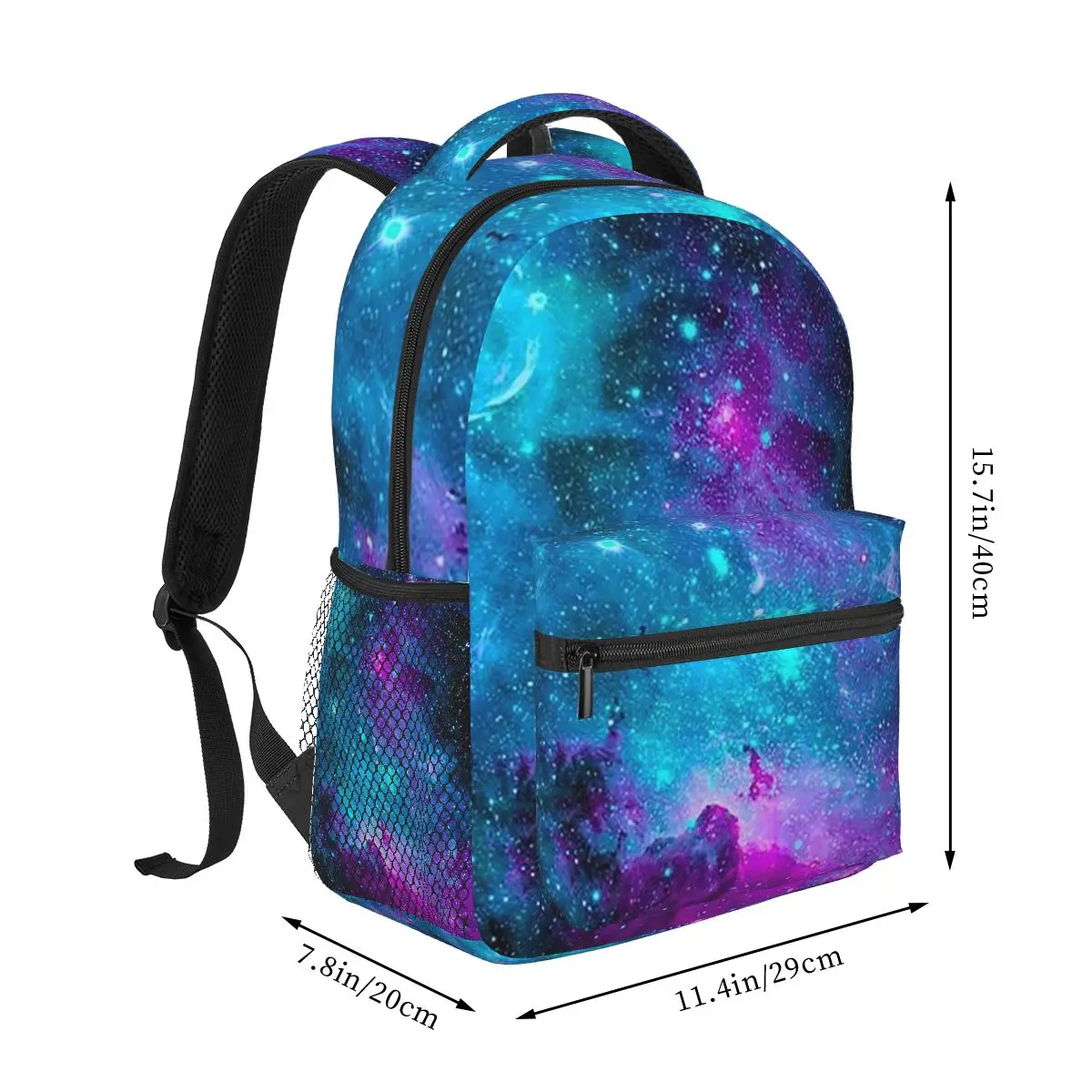 Cosmic For Galaxy Misty Backpack Student Boys Girls BookBag Children School Bag Computer Shoulder Bags for Men Women