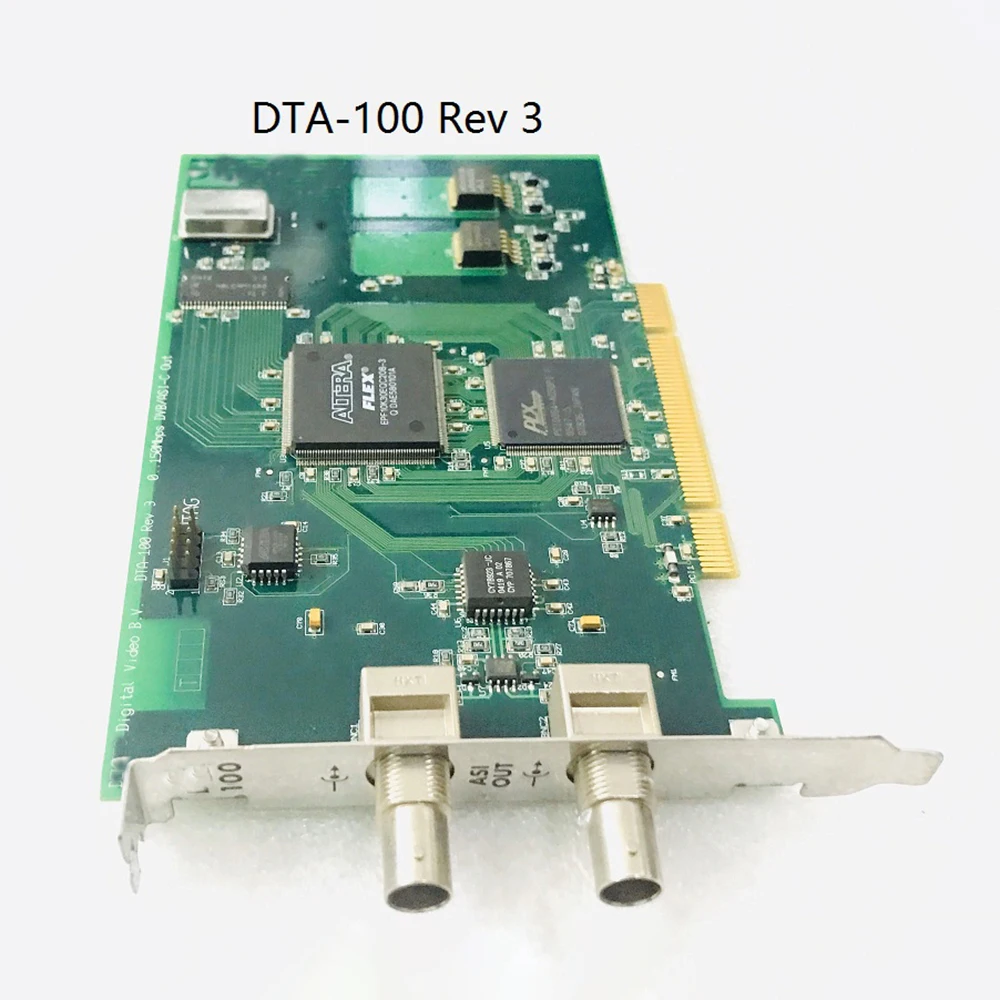 Card DTA-100 REV:3 DVB/ASI-C DTA-100 Type DVB Digital Stream Playback Card For DEKTEC Acquisition