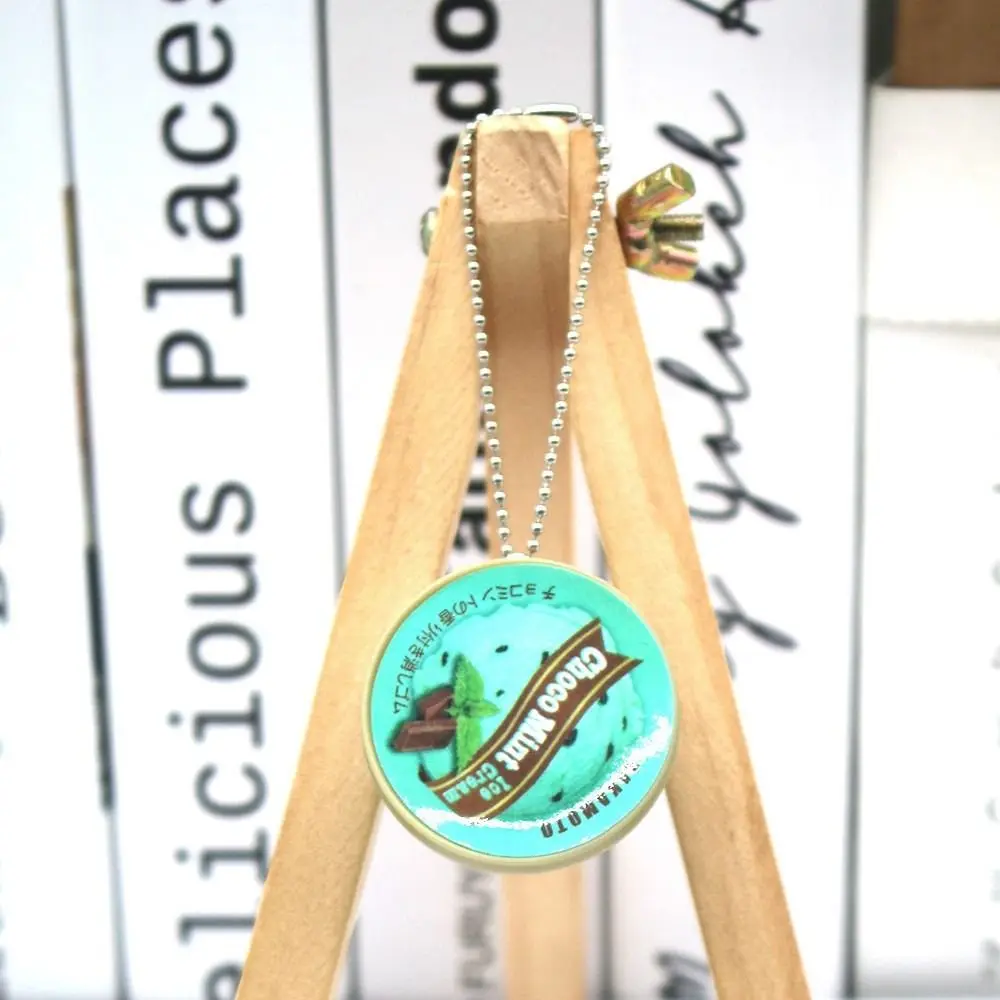 Funny Japanese Miniature Keychain Novelty Backpack Decor Slow Rebound Pinch Pendant Flavors Food Play Pudding Squeeze Key Ring