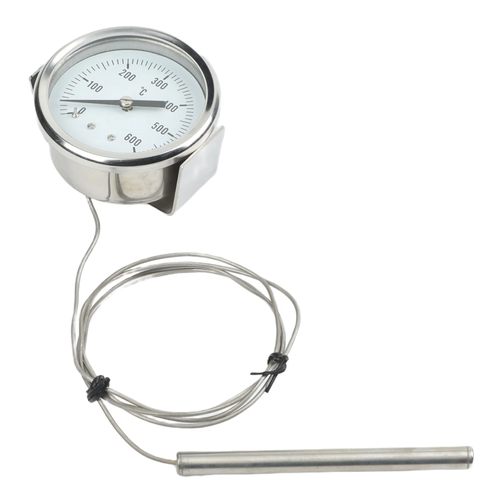 Oven Thermometer with Stainless Steel Probe and for dial Measuring Temperature for Boilers and For Ovens 0 to 600 for celsius