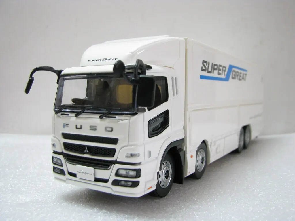 diecast-1-43-scale-fuso-truck-mitsubishi-white-alloy-car-model