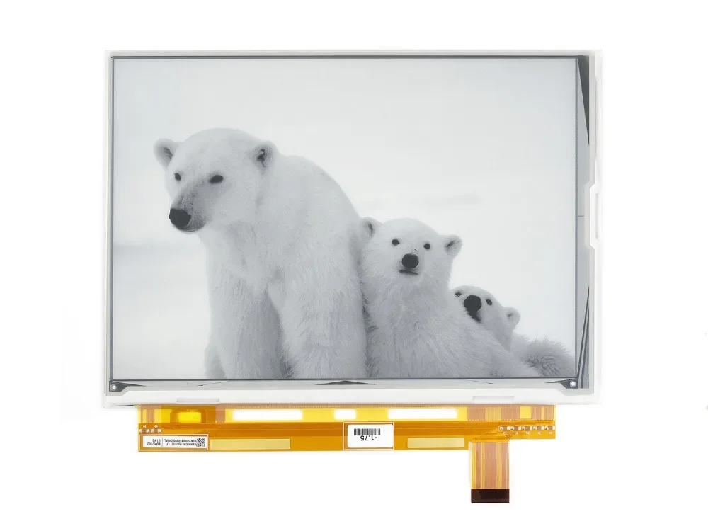 Waveshare-Écran E-Ink HAT avec interface USB/éventuelles I/I80, 9.7 pouces, pour Raspberry Pi ontari/ ontariW/ontariWH/2B/3B/3B + e-paper