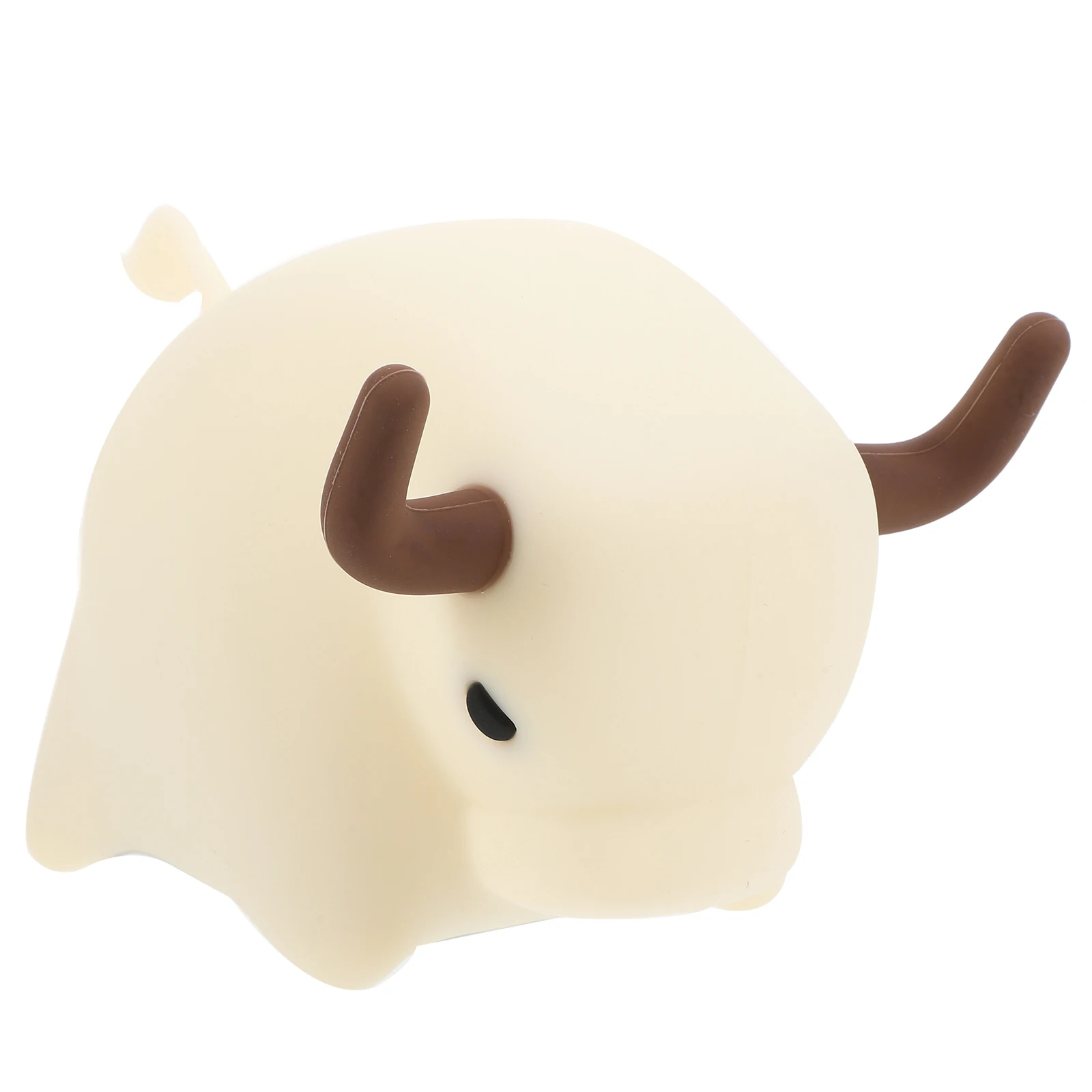 

Cute Cow Rechargeable Animal Night Light Bedside Lamp USB Cow Desk Light LED Warm Bedroom Decor Kids Baby Room Gifts