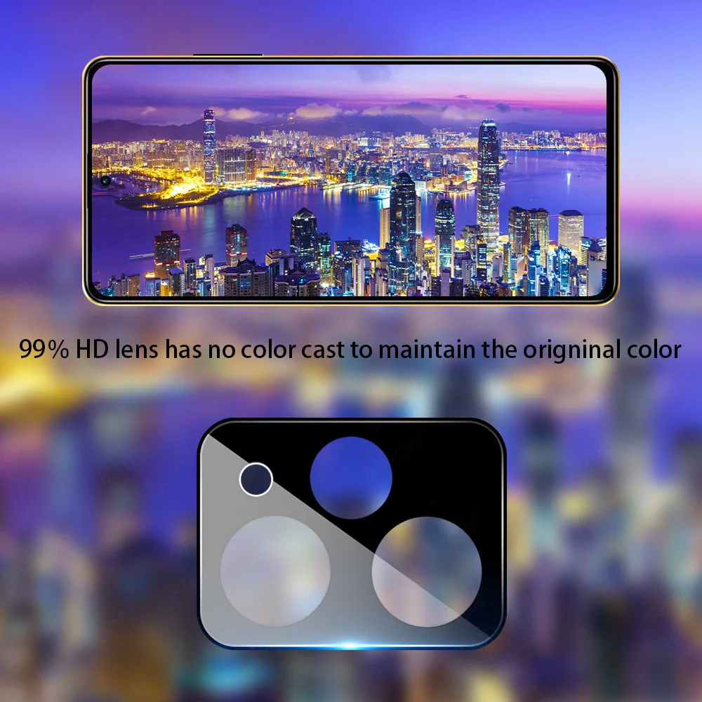 3D Rear Camera Tempered Glass For Poco X5 Pro 5G Case Back Lens Protector Ring Little Pocco X 5 5X PocoX5 X5Pro Protective Cover