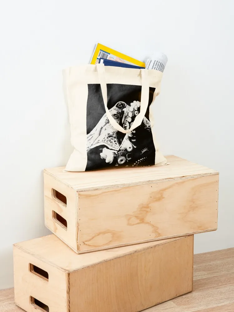 Octopus Monochrome Tote Bag shopping bag logo Women's shopper bag sac pour femme Gift