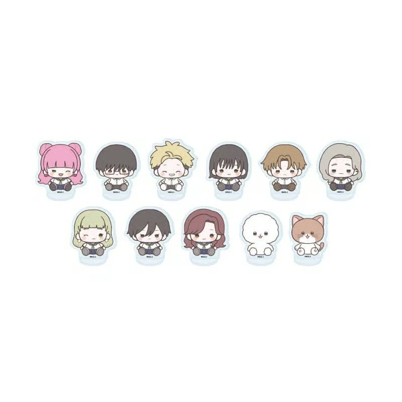 Classic Hot 10CM Anime You And I Are Polar Opposites Figure Peripheral Collection Acrylic Stand Model Decorations Gifts Keychain