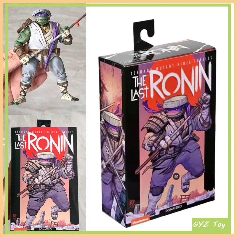 In Stock Original Neca 54344 The Last Ronin Donatello Anime Action Figure Statue Model Doll Collection Kids Christmas Gifts