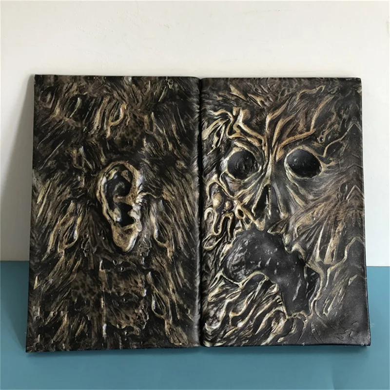 Libro de Magia Oscura Necronomicon, Libro de Demonios, Libro de Invocaciones de Demonios, Libro de Ceremonias para Altar, Colección de Libros, Decoración para Sala de Estar o Escritorio