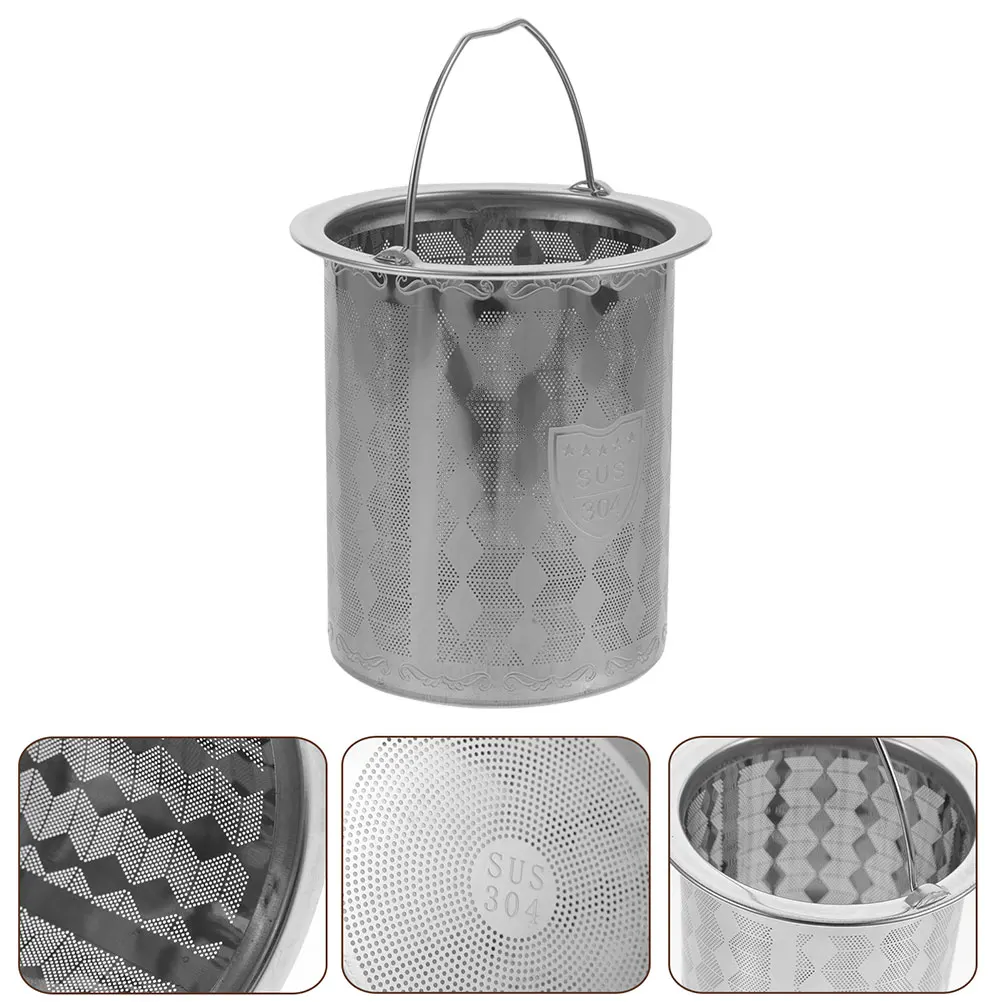 

1pc Tea Leak Filter 304 Stainless Steel Fine Mesh Strainer Teapot Infuser Filters Residue Strainer Practical Gift