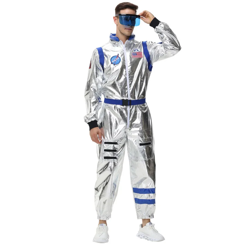 loween Space Suit COS Miant Earth Men's Pilot Astronaut Jumpsuit Stage Performance Costume Chinese Brand Tagkita Winter ...