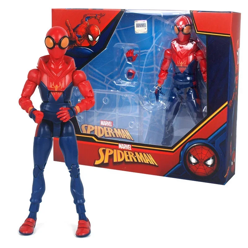 Marvel Legends Avengers Spider Man Into The Spider Verse Action Figure Pvc Ghost Spider Figma Movie Model Collection Toys Gift