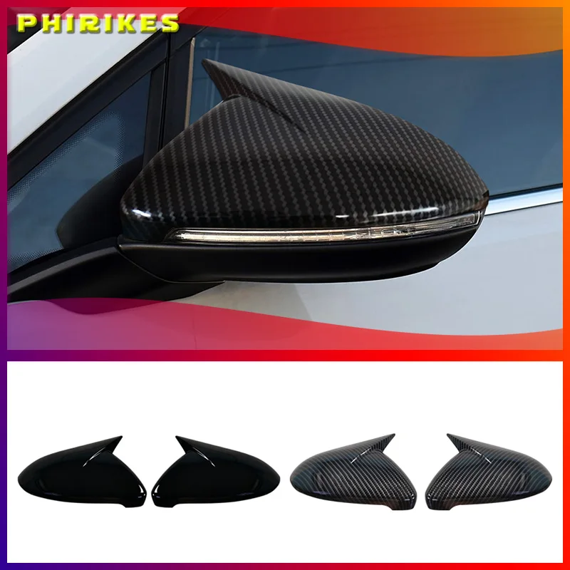 

Rearview Mirror Cover Caps For VW Golf 7 MK7 MK7.5 GTI R GTE GTD 2014-2019 Rear View Mirrors Cover