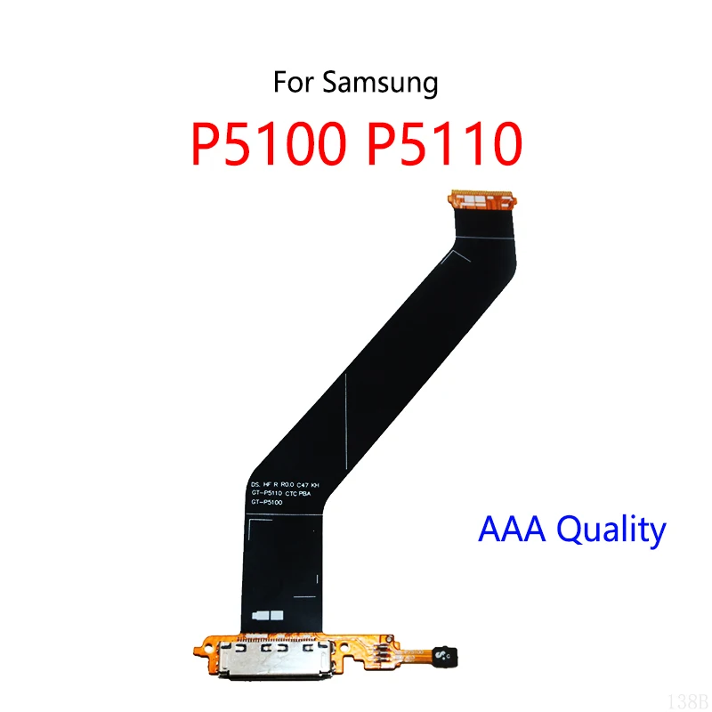 

USB Charging Dock Connector Port Socket Jack Charge Board Flex Cable For Samsung Galaxy Tab 2 10.1 inch P5100 P5110 GT-P5100