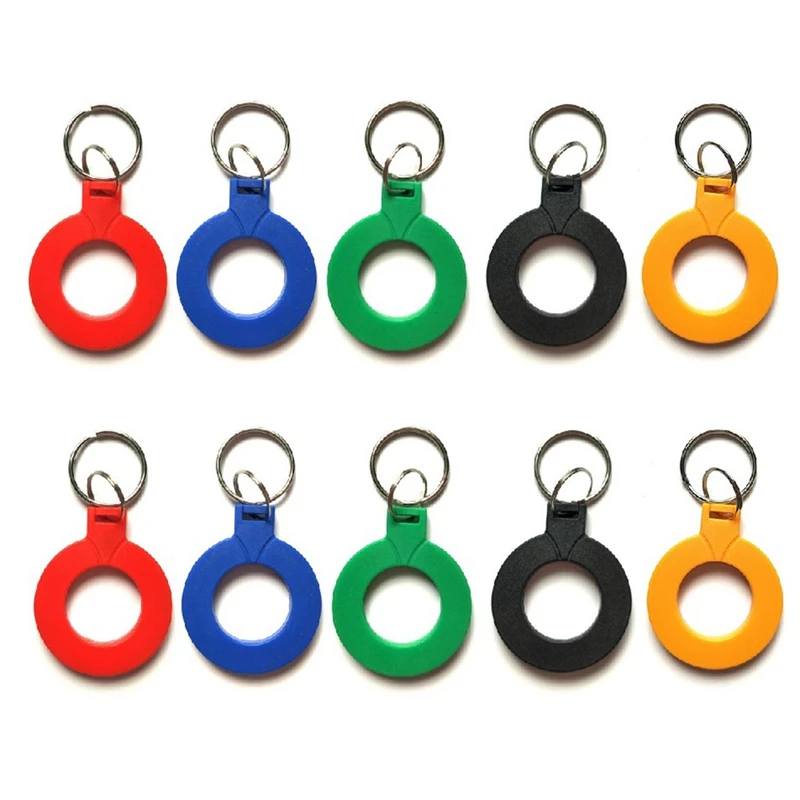 

10Pcs T5577 EM4305 Copy Rewritable Writable Duplicate RFID Tag EM4100 125Khz Card Proximity Token Keyfobs Durable