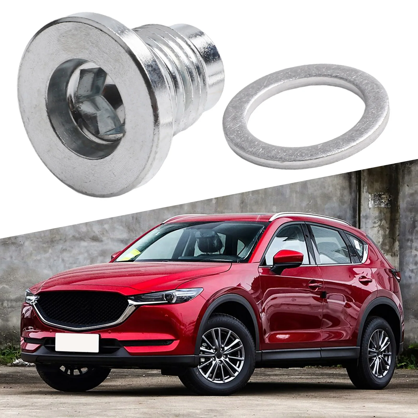 FS5021249 Oil Drain for Mazda For 3 Sport For Miata CX 5 8 Metal Part Engineered for Replacement and Durability
