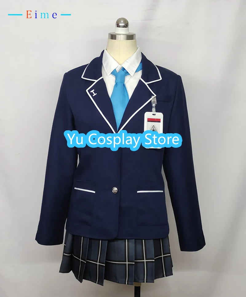 Game Blue Archive Kuromi Serika Cosplay Costume Japanese High School Uniform Jk Dress Suit Coat Shirt Skirts Custom Made