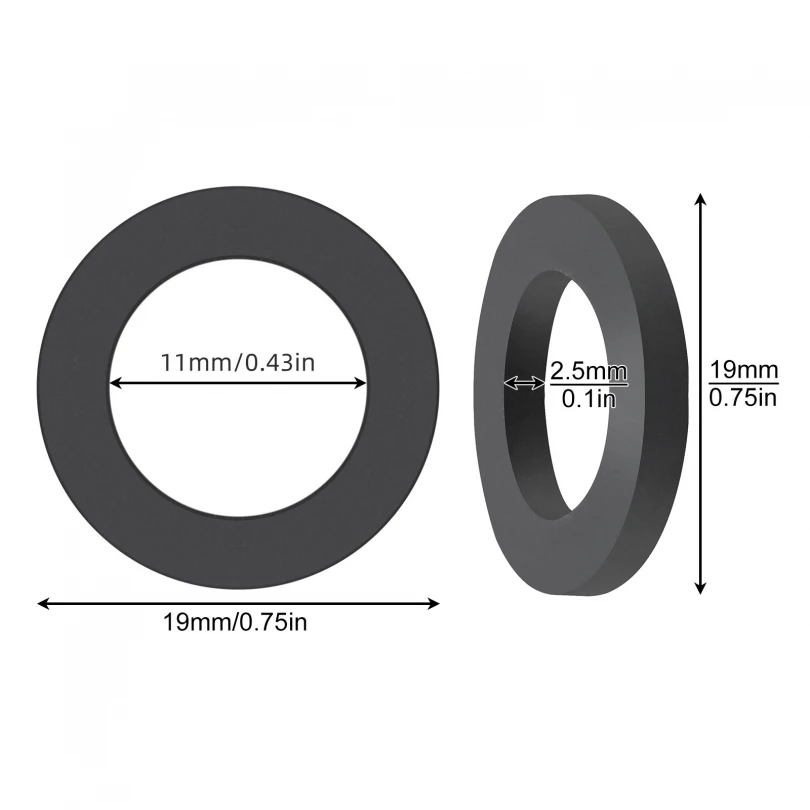 30pcs O Ring Rubber Washers Gaskets for Water Tap Connection / Faucets / Shower Head Hose Hardware Accessories