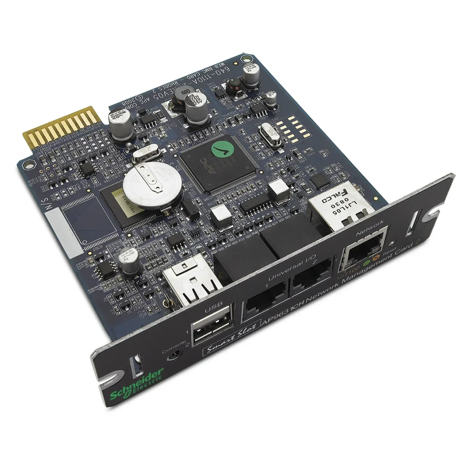 APC AP9631CH (AP9631) UPS Network Management Card with Environmental Monitoring Function, Server Monitoring System