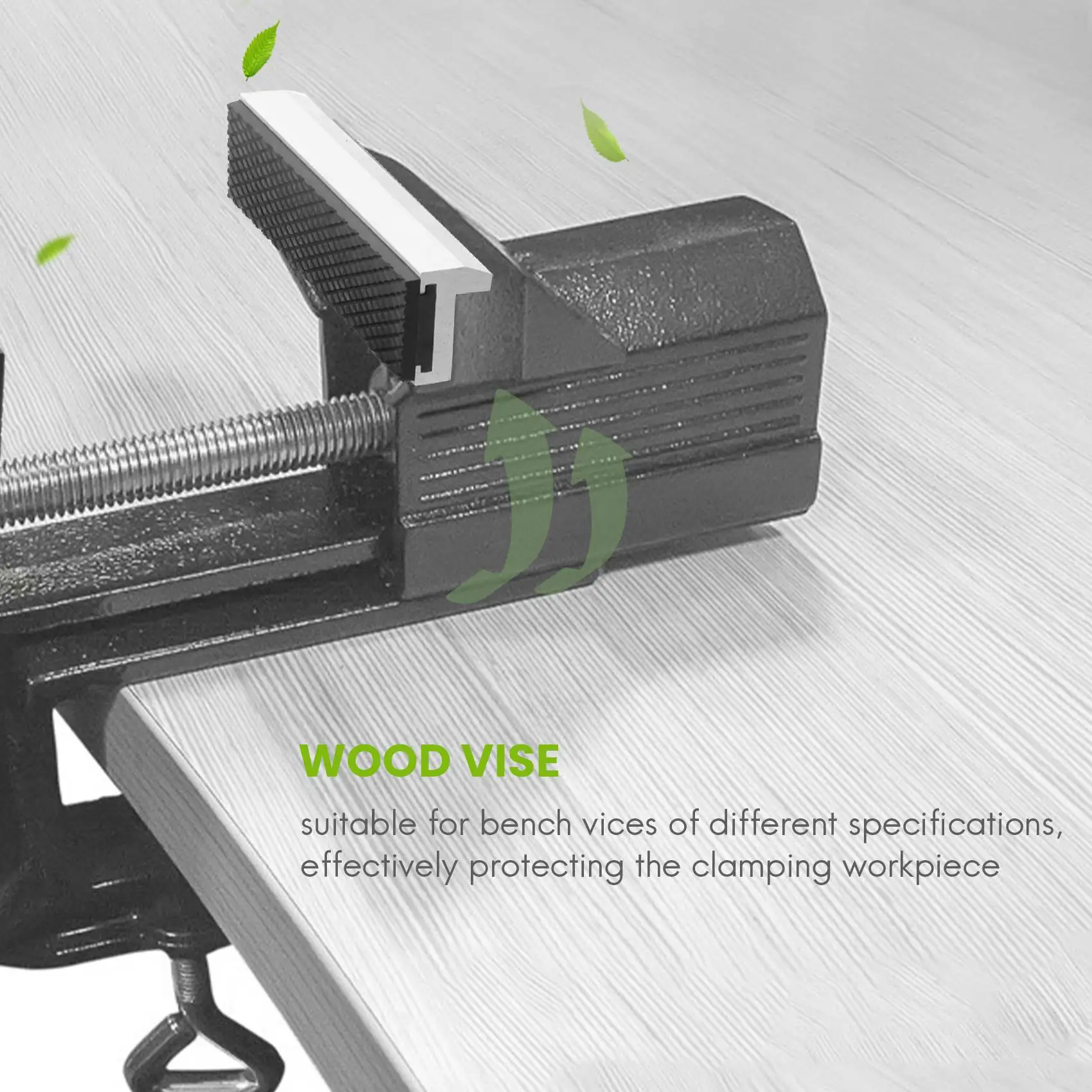 Magnetic Bench Vise Jaw Protect Cover With Universal Soft Vice Pads Covers Multi-Purpose Protector