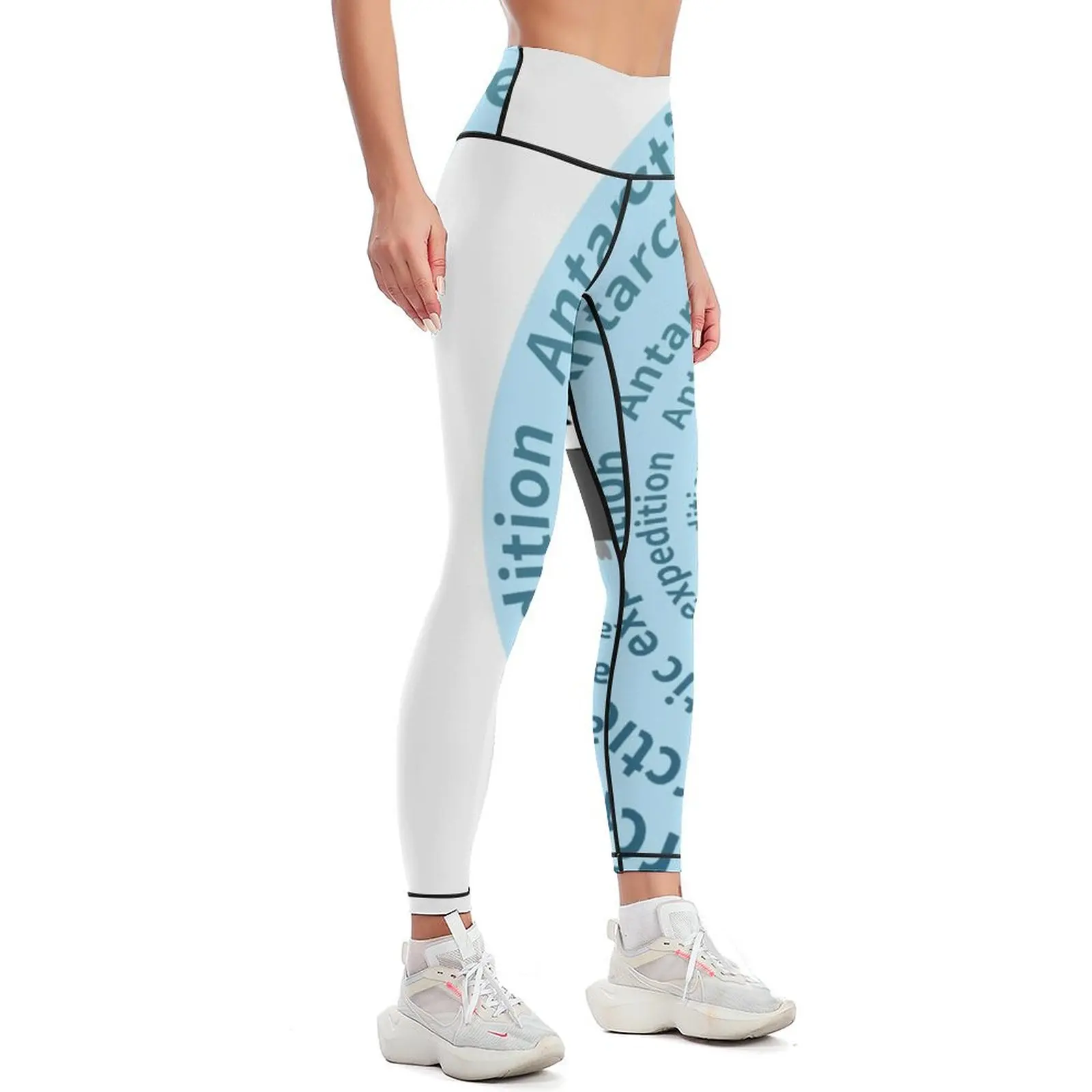 Antarctic expedition,penguin,igloo Leggings Women's tights sport pants Womens Leggings