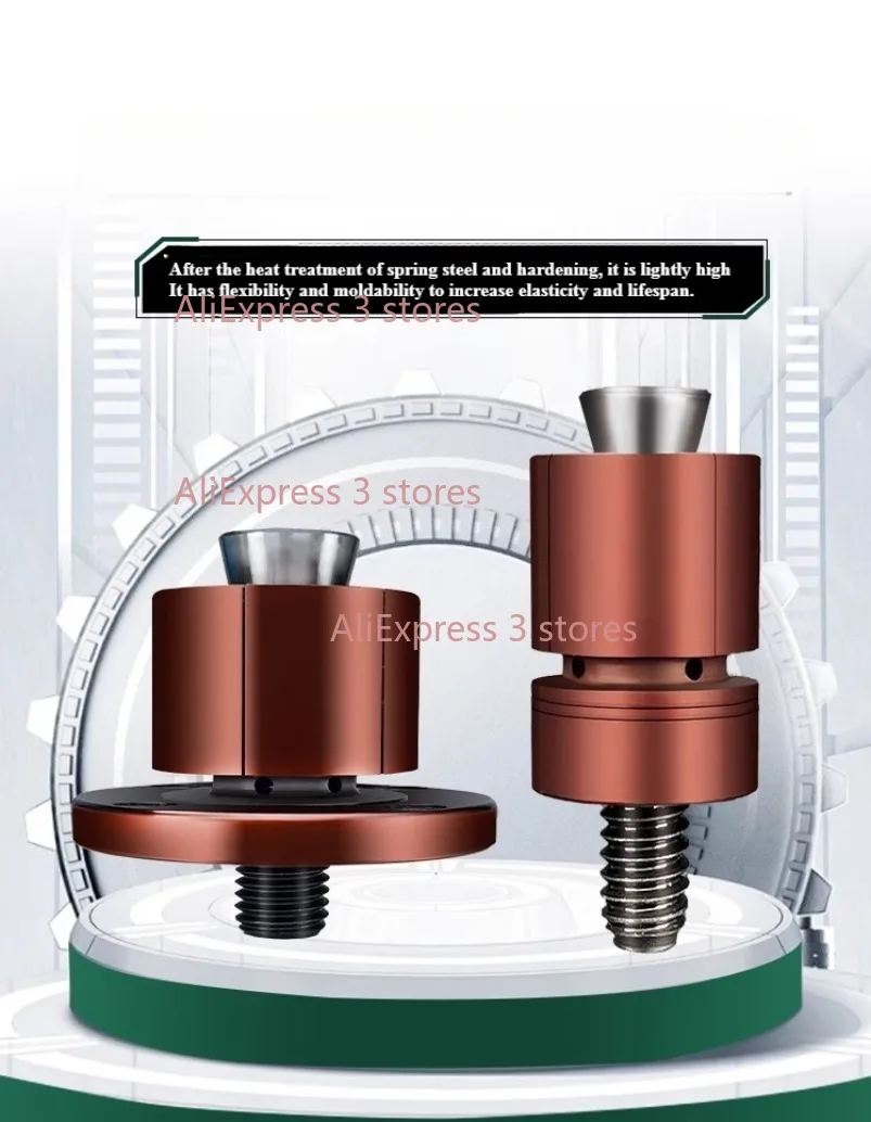 

D60-D76 CNC Internal Support Clamp Precsion Quick Positioning Locating Expanding Expansion Fixture Pin Hole Tightening Locator